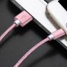 USB кабель для iPhone плетёный нейлоновый 1,5m