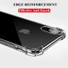 Чехол на айфон iPhone X / Xs прозрачный с усиленными углами