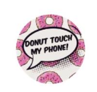 Popsocket ПопСокет для смарт-устройств "Don't touch my phone"