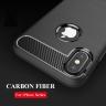 Чехол для айфон iPhone 7 / 8 с карбоновыми вставками