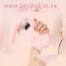 Чехол для Samsung Galaxy S8 пушистый кролик