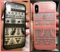 Чехол для айфон iPhone X / Xs "Египетский орнамент"