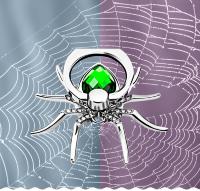 Держатель-кольцо для смарт-устройств "Алмазный паук"