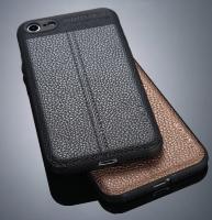 Чехол для айфон iPhone X / Xs в стиле ретро, текстура искусственной кожи, мягкий