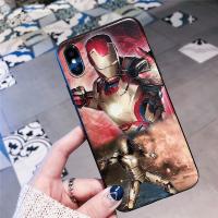 Чехол для айфон iPhone 7 / 8 с 3D теснением Железный человек Марвел