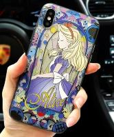 Чехол для айфон iPhone 6 / 6s с 3D рисунком ​"Алиса в стране чудес" ​